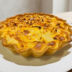 Tarta de Cebolla y Queso